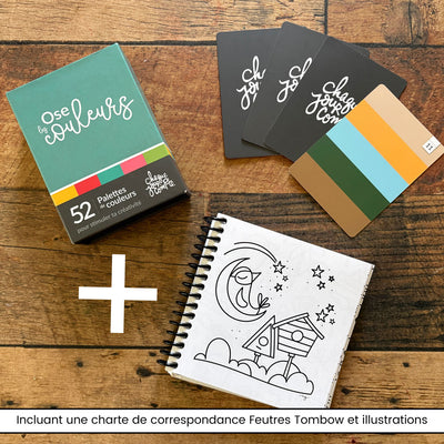 Promo vacances - Combo jeu de cartes et carnet à colorier