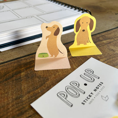 Notes adhésives - Duo de chiens