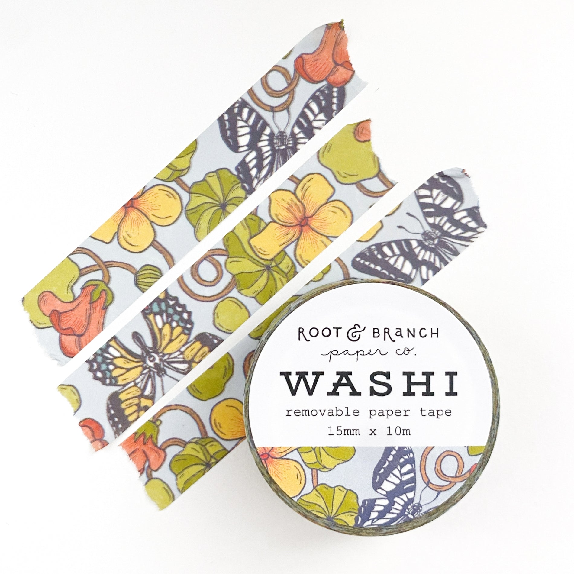 Ruban Washi - Papillon à queue d'hirondelle