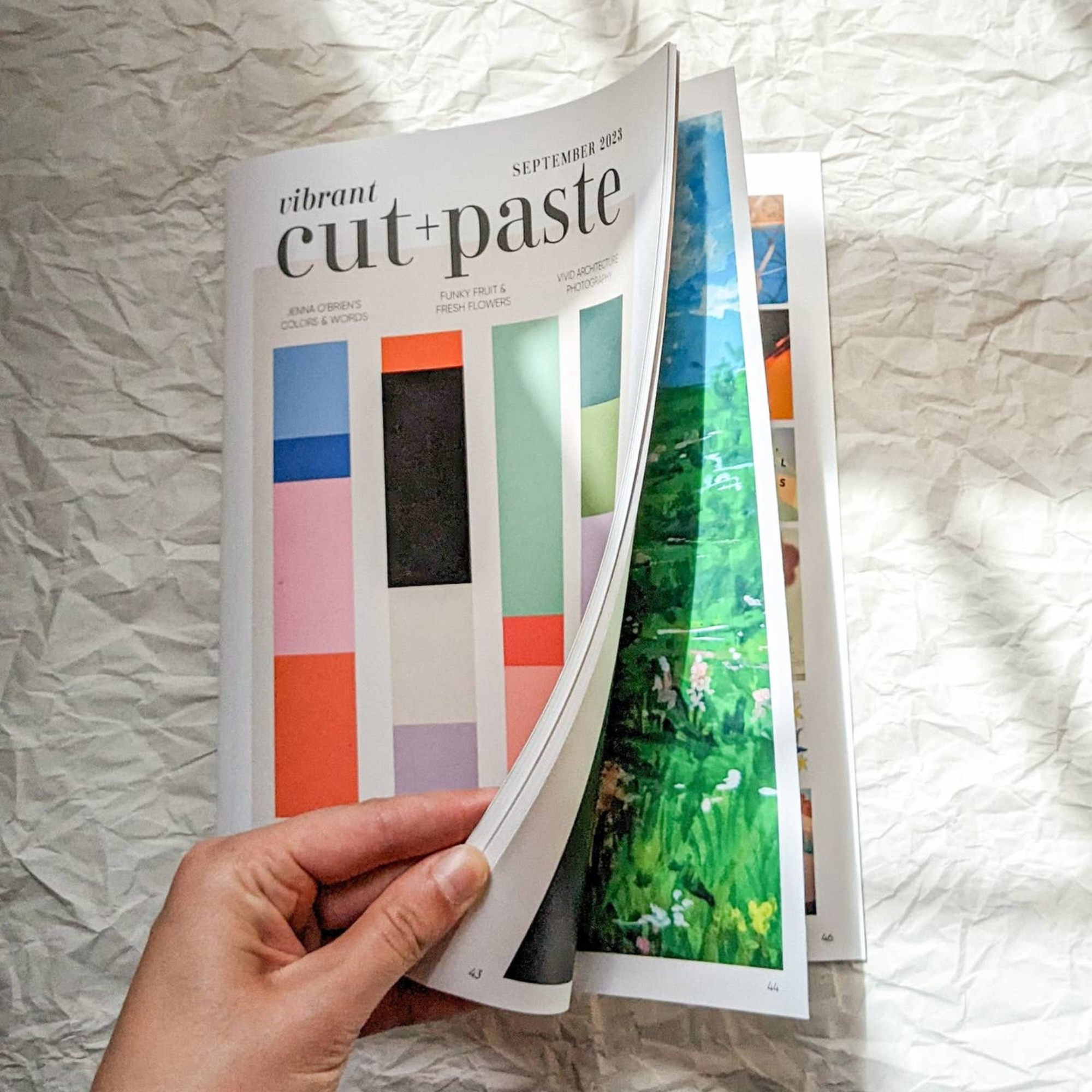 Magazine Cut and paste "Vibrant" Vol.5