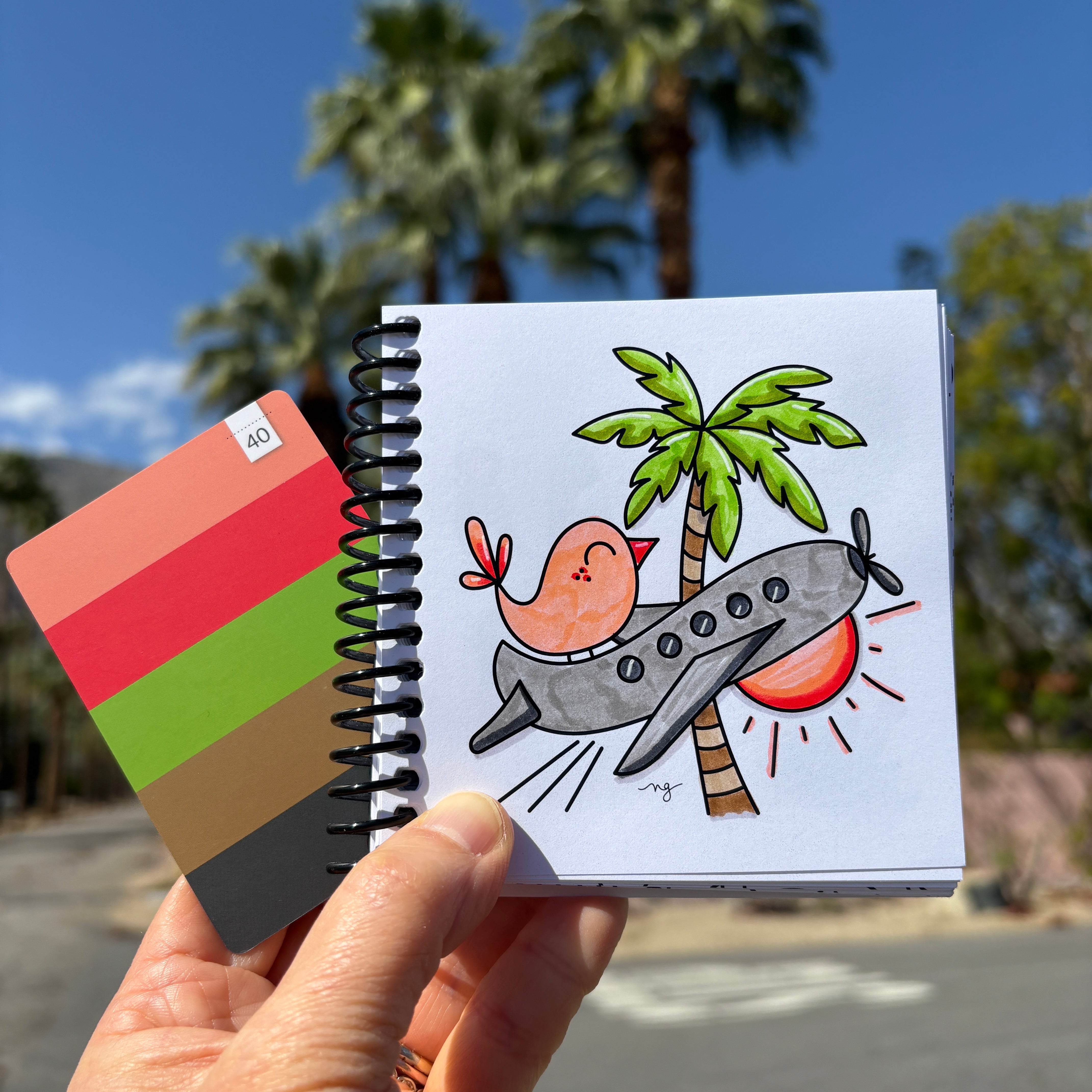 Promo vacances - Combo jeu de cartes et carnet à colorier
