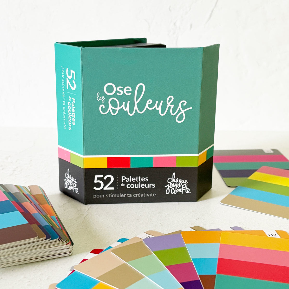 Jeu de cartes - 52 Palettes de couleurs