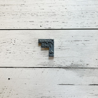 Joyeux Noël À De script - 1 étampe