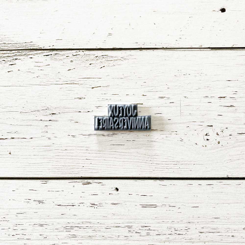 Joyeux anniversaire en hauteur - 1 étampe