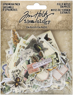 Mini éphémères- Notes de terrain