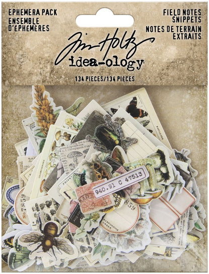 Mini éphémères- Notes de terrain
