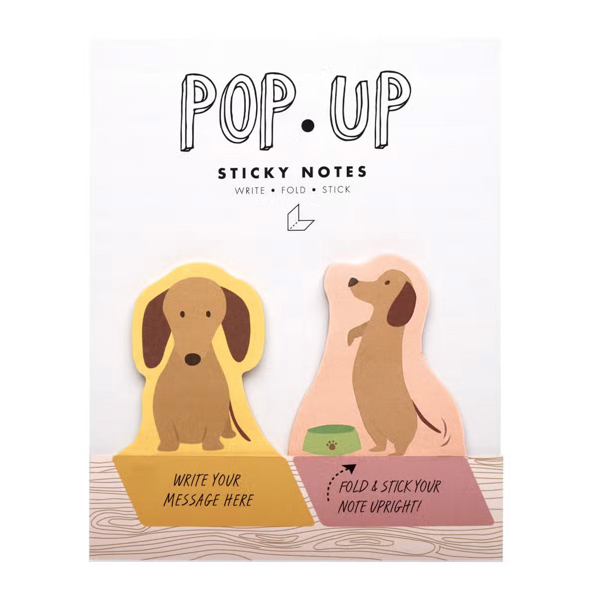 Notes adhésives - Duo de chiens