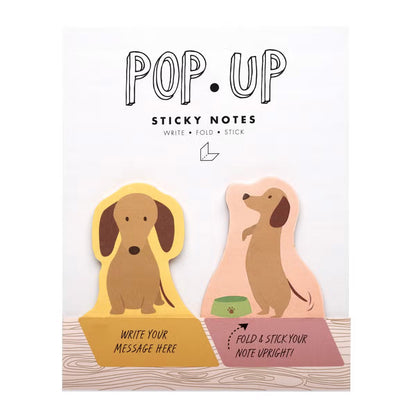 Notes adhésives - Duo de chiens