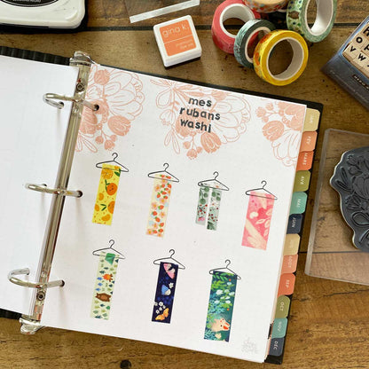 Étampe - Bouquet de fleurs - Marjorie Blais