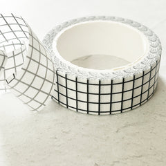 Ruban Washi - Quadrillé