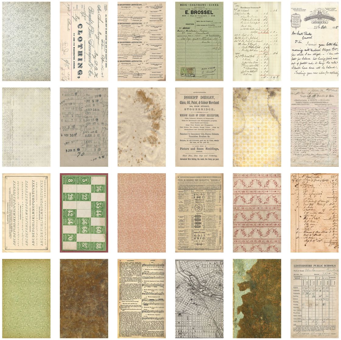 Papier cartonné -Toiles de fond - Idea-ology Vol.1