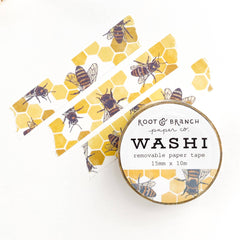 Ruban Washi - Rayons de miel