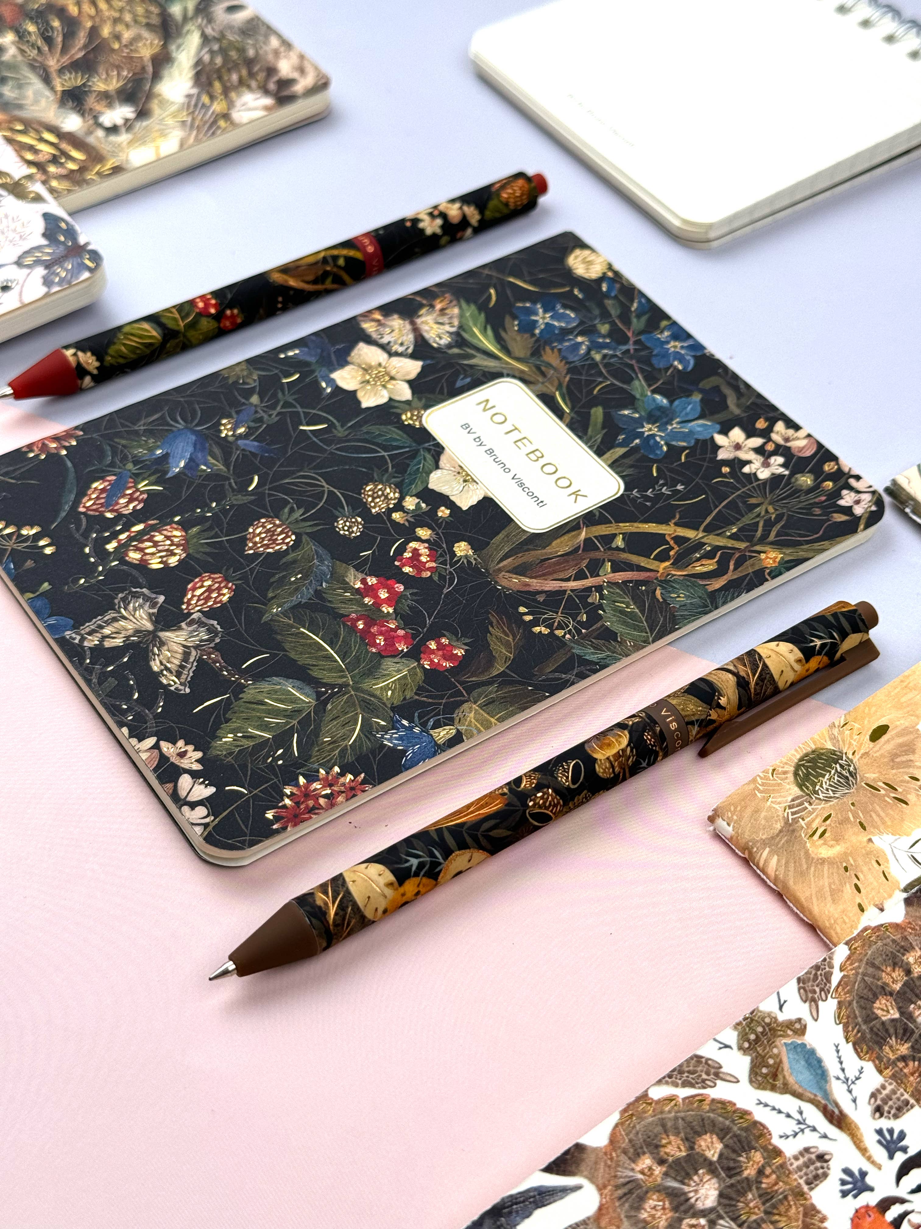 Carnet ligné - Fleurs de la forêt