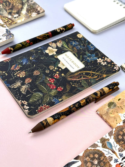 Carnet ligné - Fleurs de la forêt