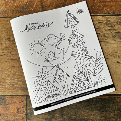 Cahier découverte des 8 versions du planificateur créatif 2026
