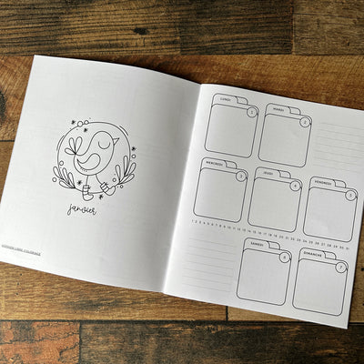 Cahier découverte des 8 versions du planificateur créatif 2026