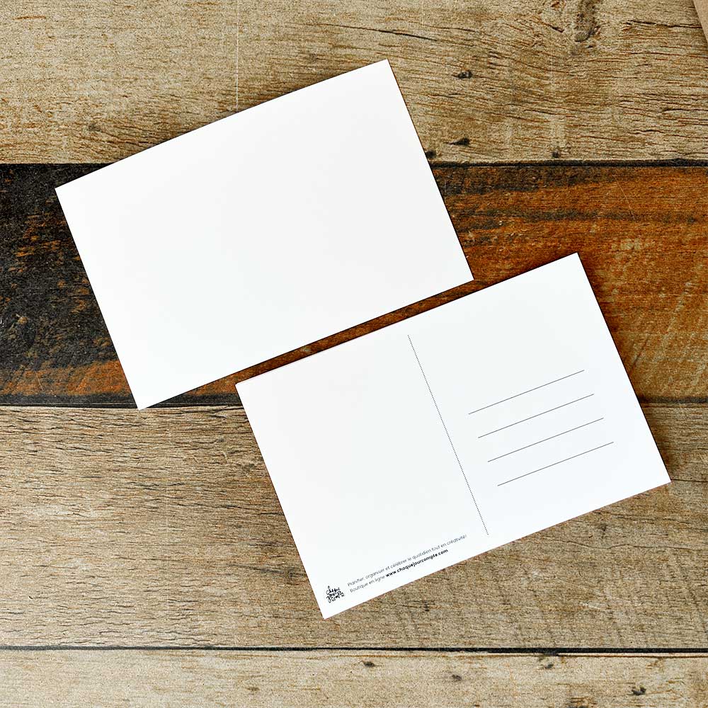 Lot de 15 cartes postales à personnaliser