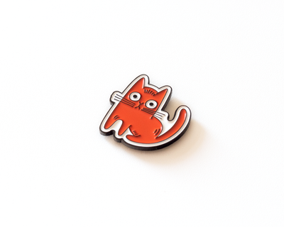Épingle Chat rouge