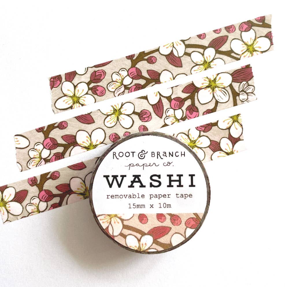Ruban Washi - Fleur de Cerisier
