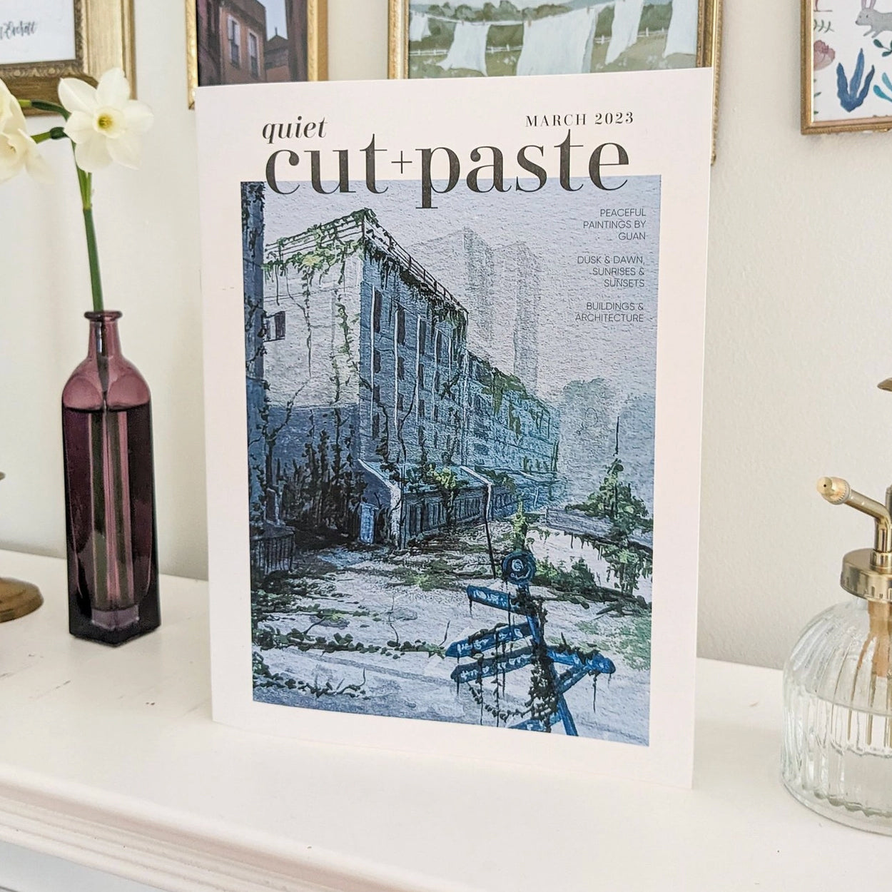 Magazine Cut and paste "Quiet" Vol.3