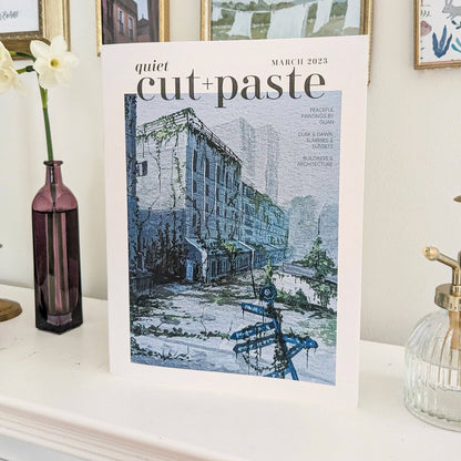 Magazine Cut and paste "Quiet" Vol.3