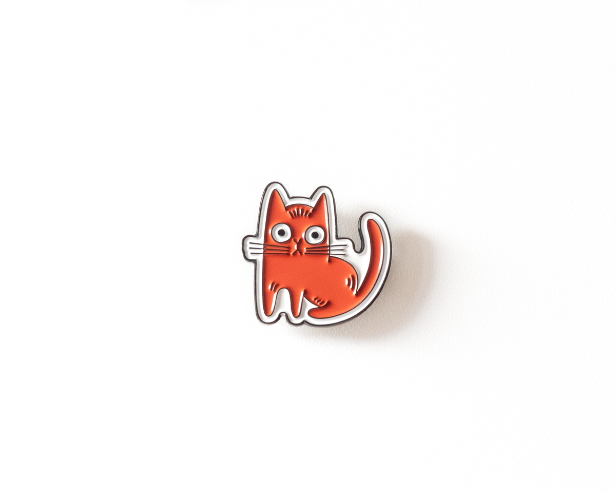Épingle Chat rouge