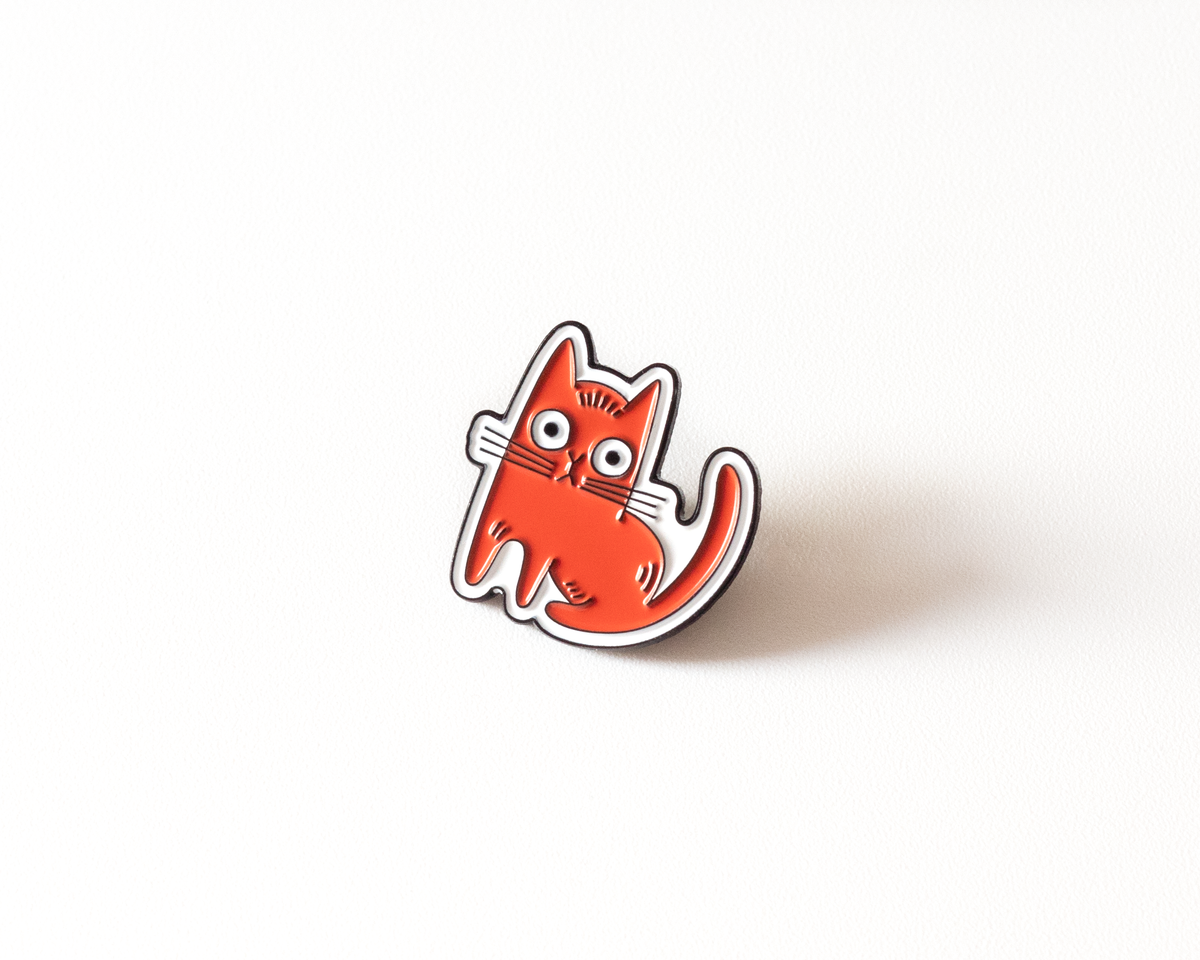 Épingle Chat rouge