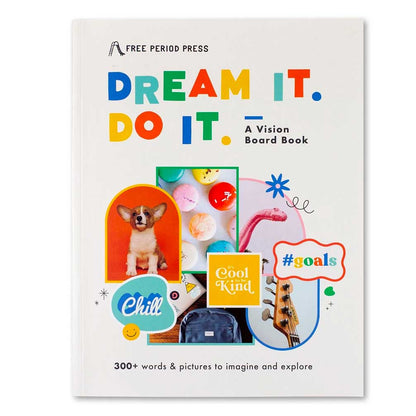 Dream it. Do it. Vision board book - Livre tableau de visualisation