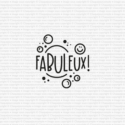 Fabuleux - Étampe amovible pour profs