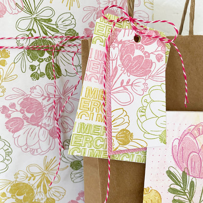 Étampe - Bouquet de fleurs - Marjorie Blais