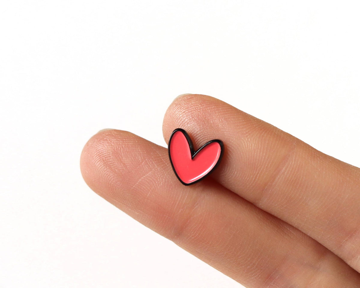 Épingle Petit coeur rouge