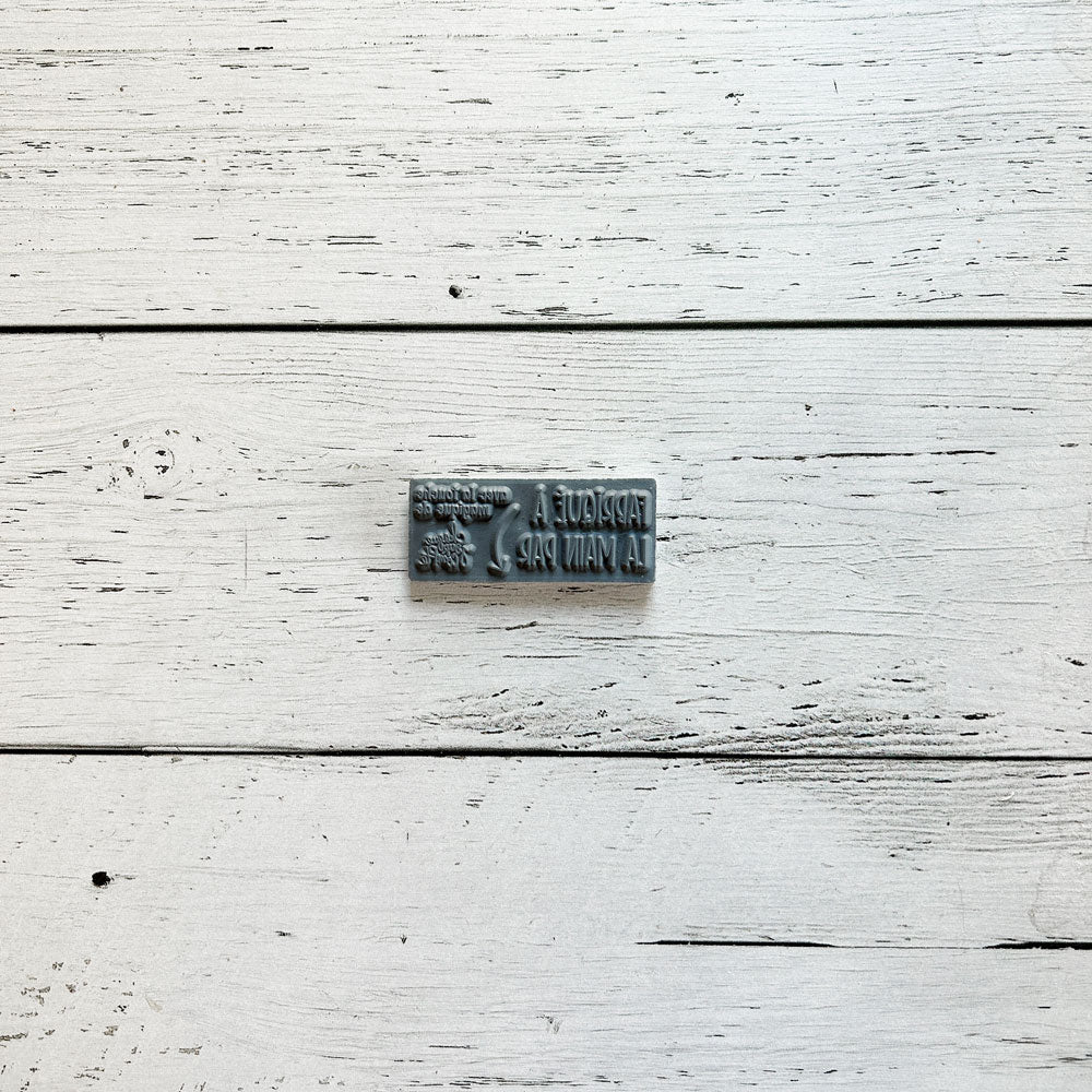 Étampe - Fabriqué à la main par