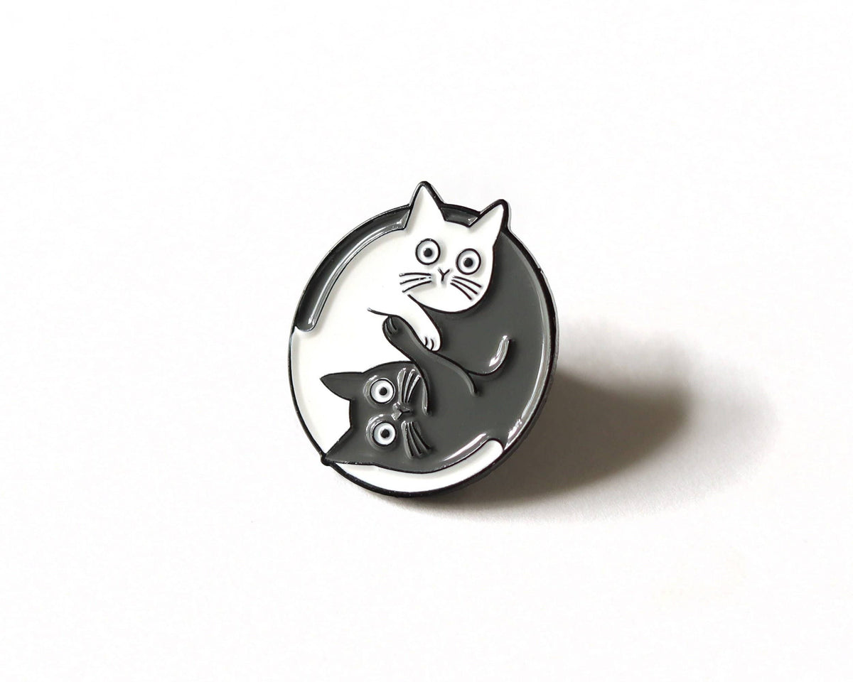 Épingle de chats - Yin Yang