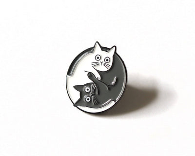 Épingle de chats - Yin Yang