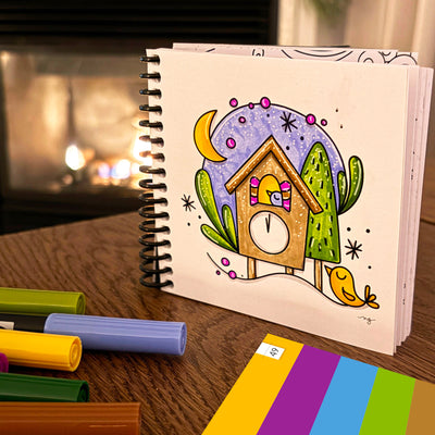 Promo vacances - Combo jeu de cartes et carnet à colorier
