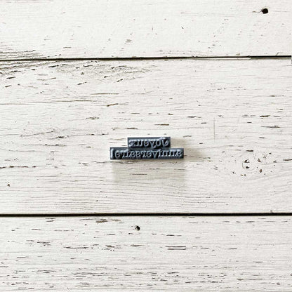 Joyeux anniversaire - dactylo - 1 étampe