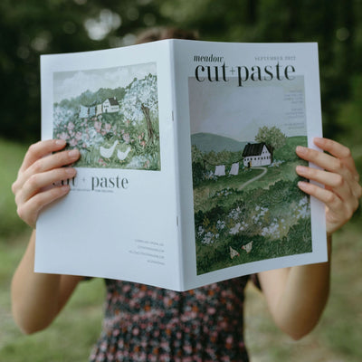 Magazine Cut and paste "Meadow" Vol.1