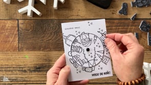 Charger la vidéo: Joyeuses fêtes par Karine Allie - Ensemble de 11 étampes à découper