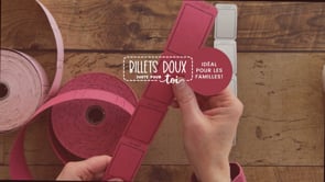 Ensemble de 40 billets à personnaliser