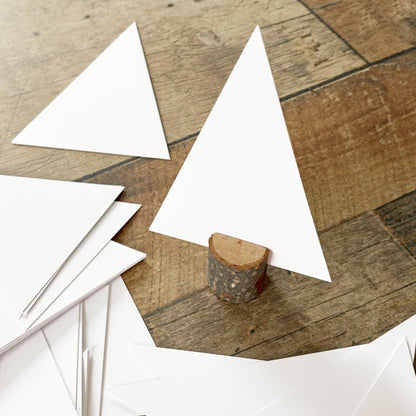 Ensemble Sapins de l'avent à personnaliser