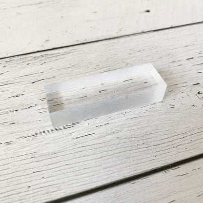 Bloc acrylique bâtonnet