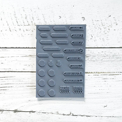 Santé physique - Ensemble de 28 étampes