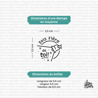 Trio de fierté - Tampon(s) autoencreur(s) pour profs