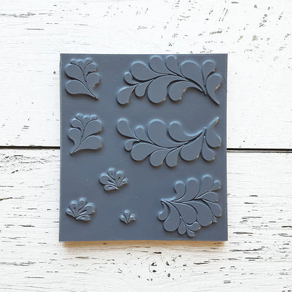 Ensemble d'étampes - Fioritures