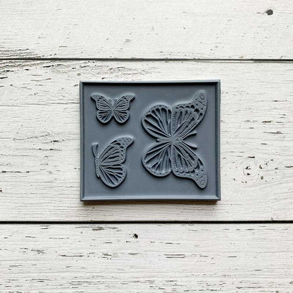 Papillons doux - 3 étampes à découper