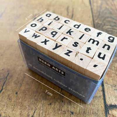 Alphabet miniature Hero Arts