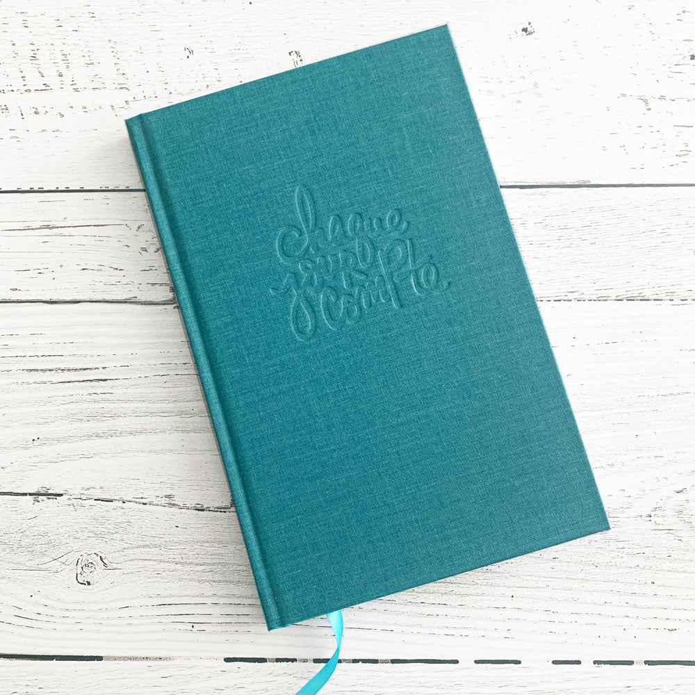 Carnet de poche de style Bujo - Sarcelle