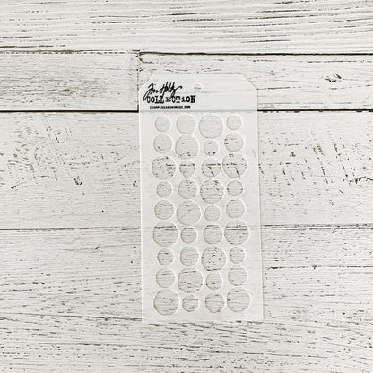 Pochoir - Grands cercles