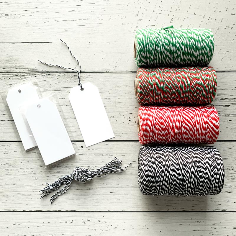 Étiquettes blanches