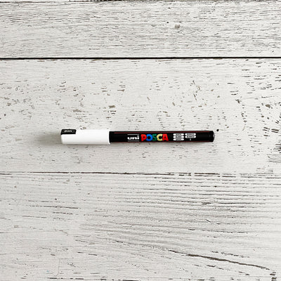 Posca extra-fin blanc